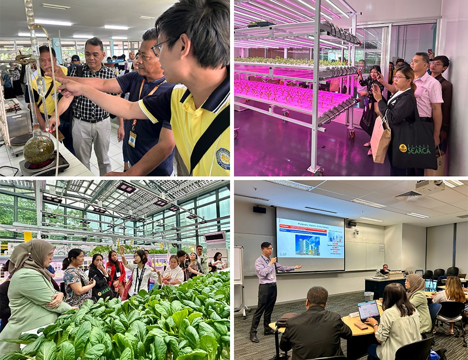 Representatives from the leading institutions in Singapore and Indonesia provided lectures and campus tours for the delegates of the cross-visits.
