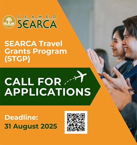 SEARCA Travel Grants Program | Call for Applications | Deadline: 31 August 2025