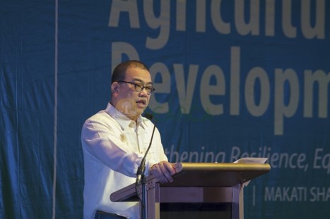 Hon. Virgilio De los Reyes, Secretary for Agrarian Reform of the Philippines, delivered the keynote address of Pres. Benigno S. Aquino III.