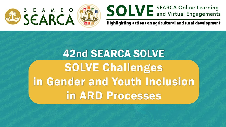 42nd Webinar: SOLVE Challenges in Gender and Youth Inclusion in ARD Processes