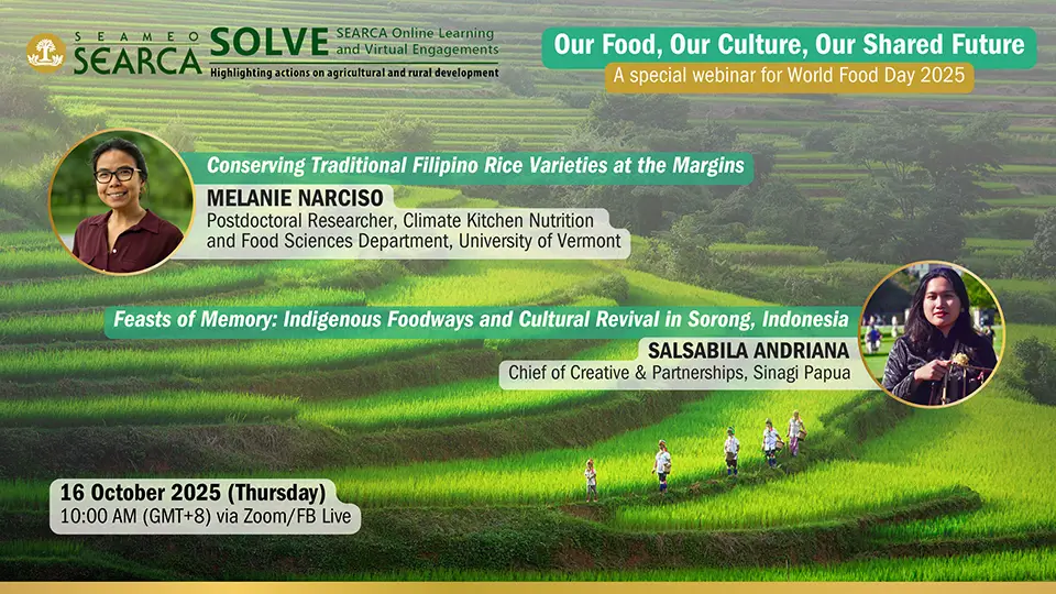 52nd Webinar: Our Food, Our Culture, Our Shared Future: A special webinar for World Food Day 2025