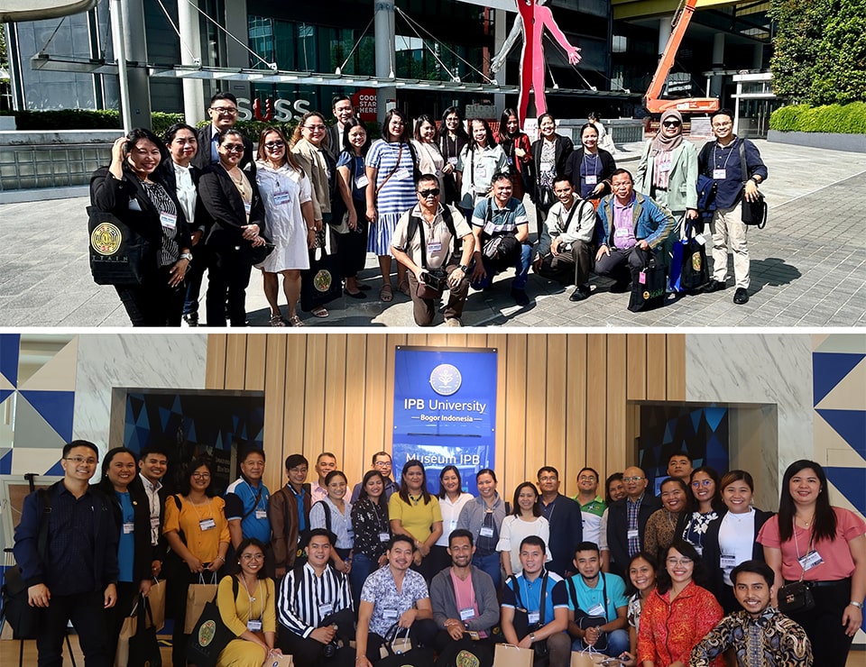A total of 52 delegates from Philippine higher education institutions joined the cross-visit to Singapore and Indonesia.