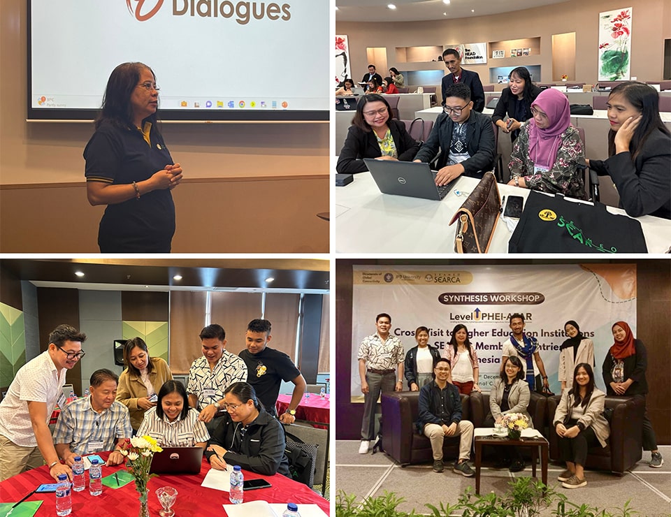 SEARCA's Training for Development Unit facilitated an integration workshop for the delegates to reflect on their key insights and action points from the cross-visit.