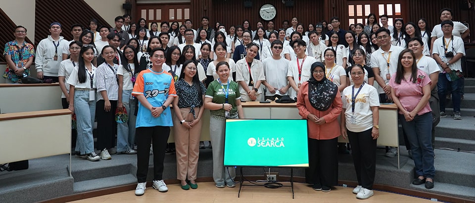 Future communicators explore agri communication strategies at SEARCA
