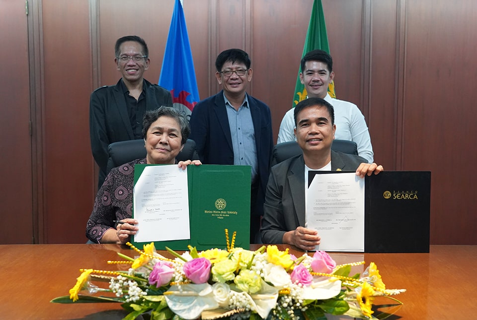 Mariano Marcos State University eyes SEARCA's support for institutional development