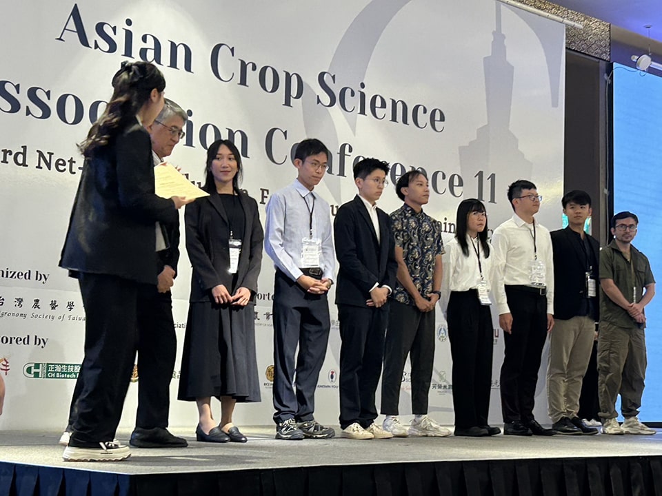 NTU-SEARCA scholar wins 3-minute thesis competition at 11th Asian Crop Science Association Conference