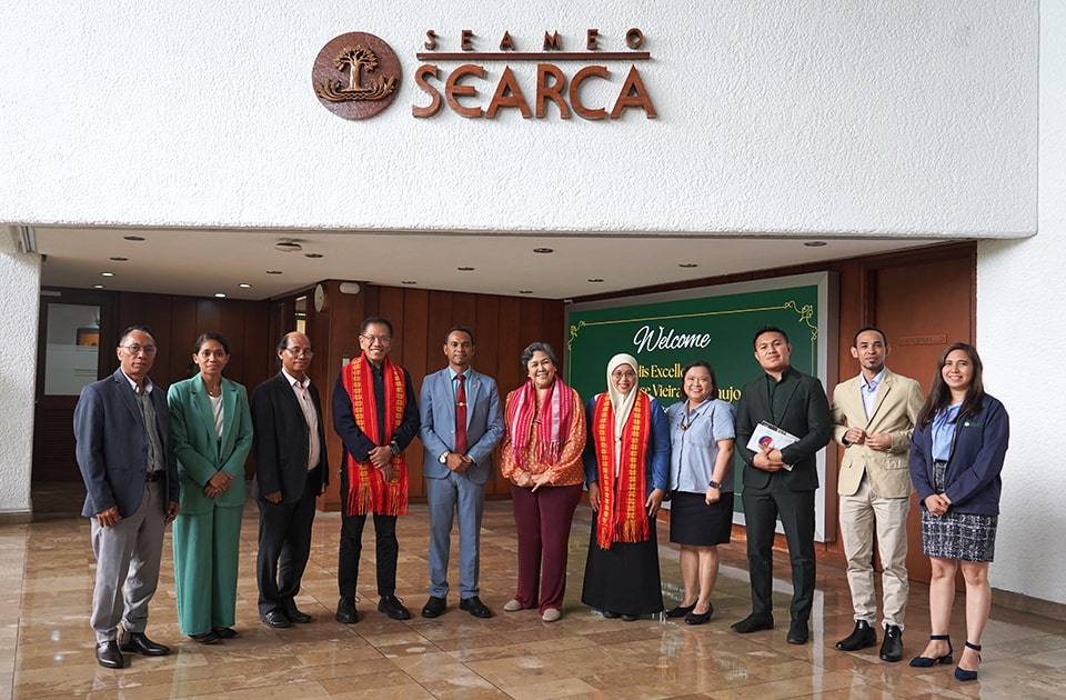 SEARCA, Timor-Leste strengthen agriculture cooperation, eye carabao industry development