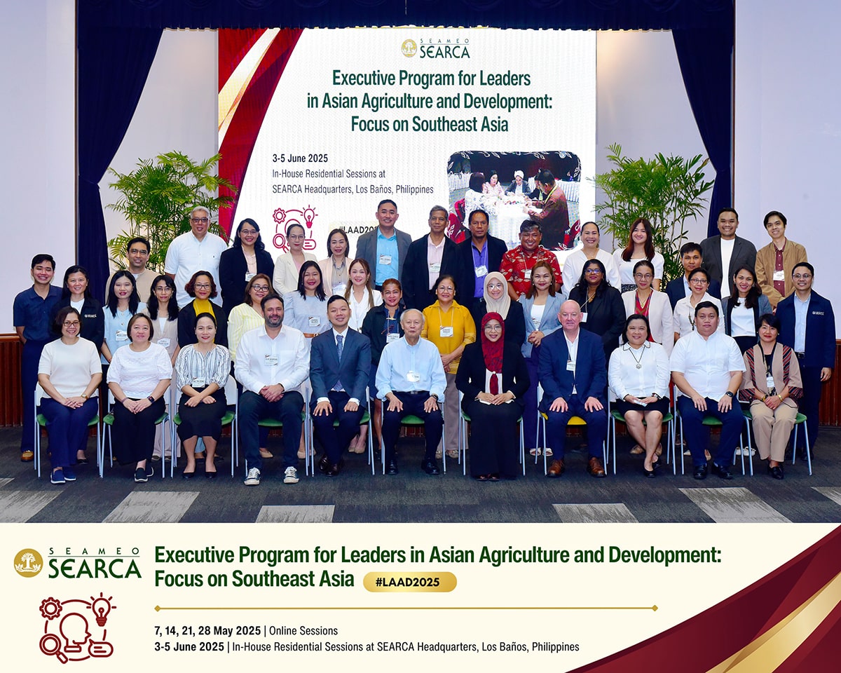 SEARCA hosts executive program for SEA agri-food system leaders