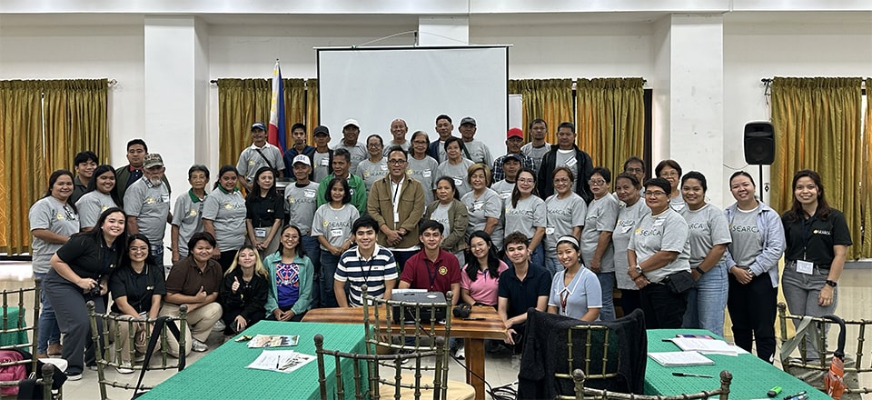 Santa Maria rice production stakeholders who participated in the event