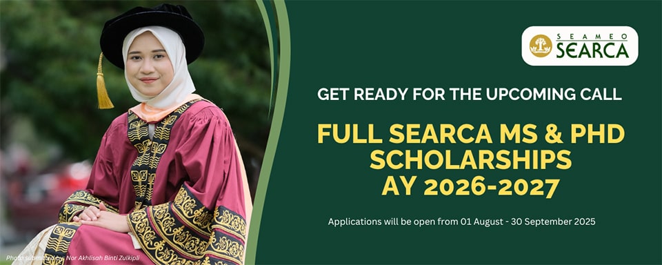 SEARCA conducts Info-session on Full MS, PhD Scholarships for AY 2026–2027