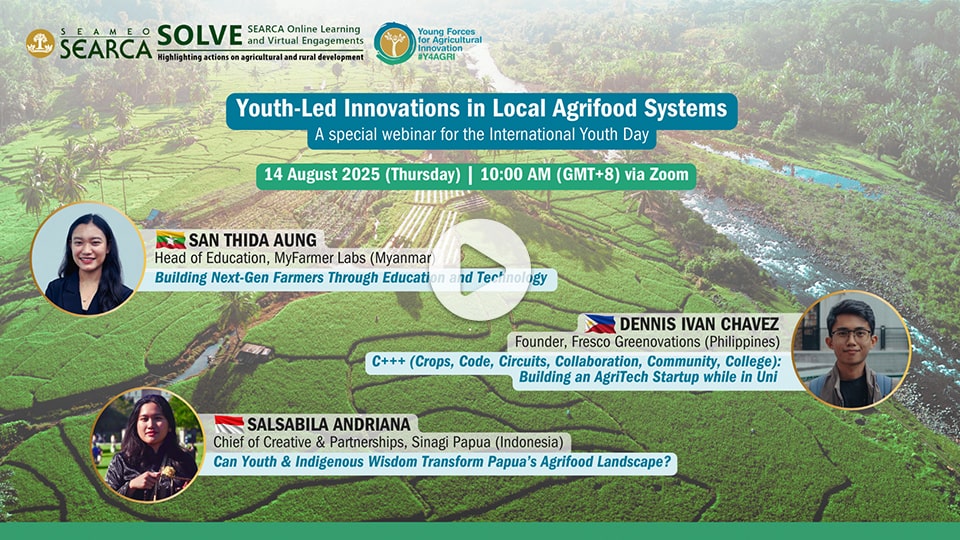 SEARCA spotlights youth-led innovations in agrifood systems