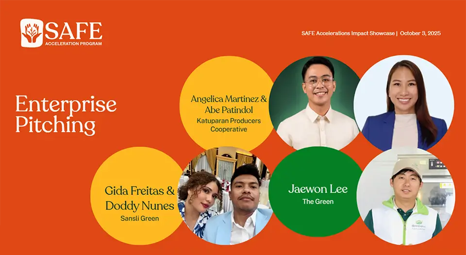 Agri-enterprises advance growth through SAFE Acceleration Program: Investment opportunities unveiled for regenerative agriculture