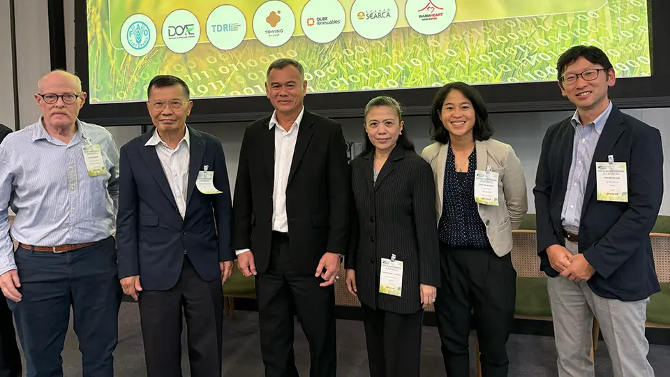 Discussants during the breakout session on sustainable agricultural practices and technologies for treating biomass residues.