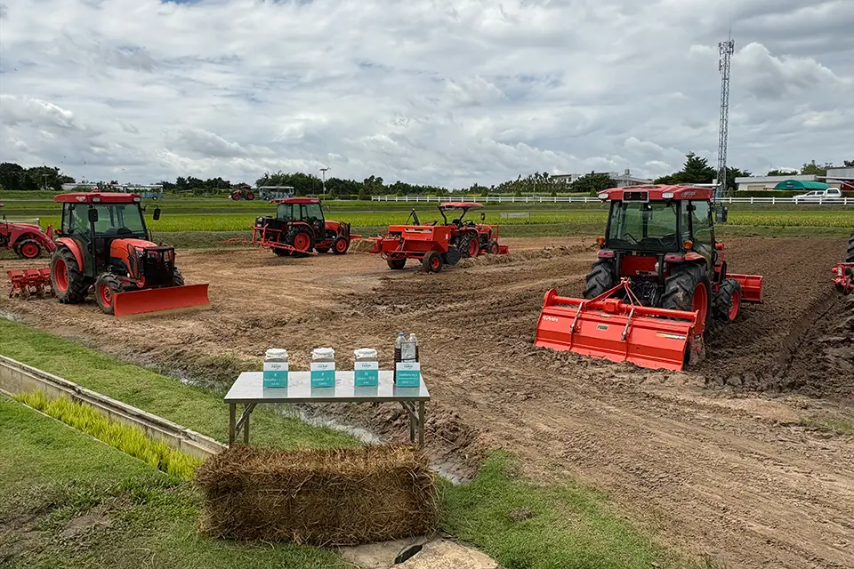 Rice straw hub concept showcased at Thailand Conference