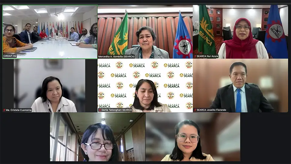 SEARCA and CIRDAP renew alliance to advance rural development in Southeast Asia and beyond