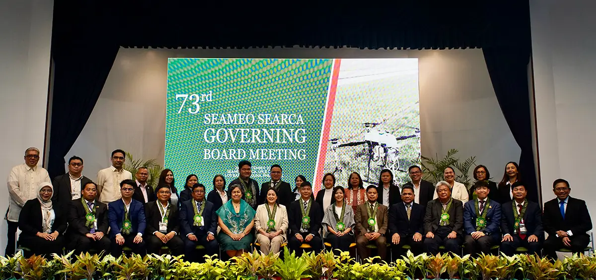 SEARCA Governing Board endorses five-year plan for agricultural transformation in Southeast Asia 
