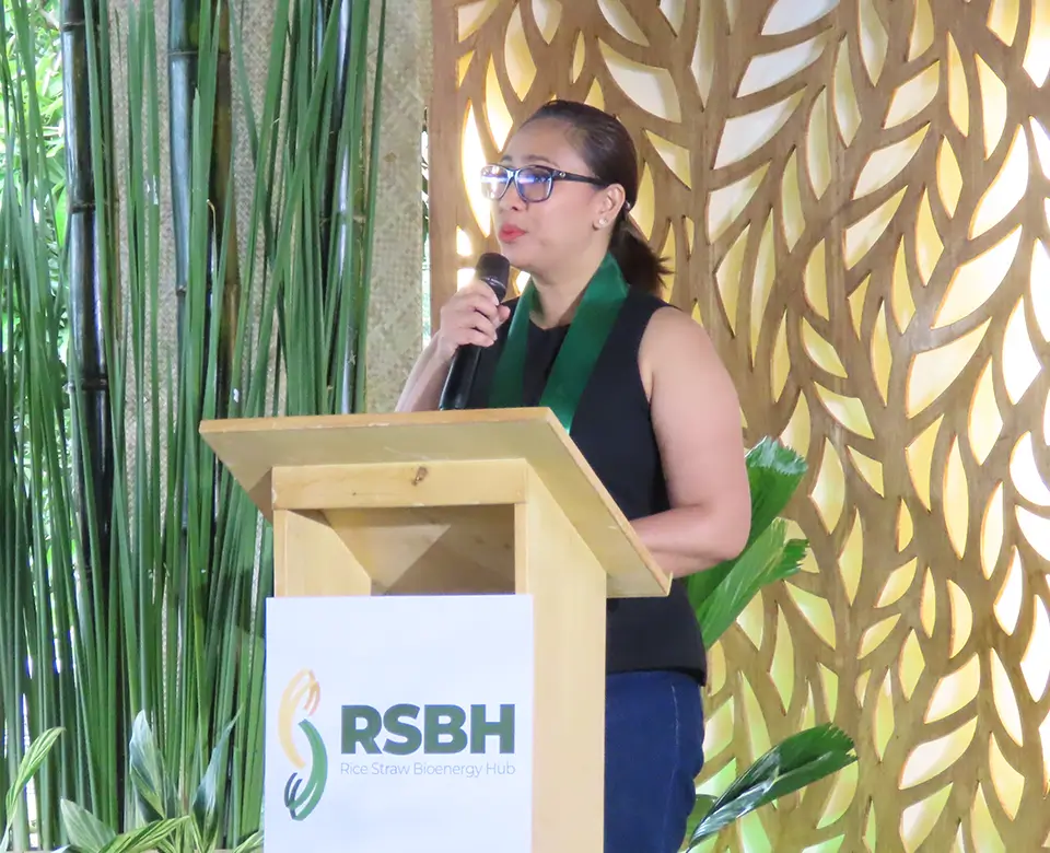 Community-based rice straw management facility launched in Pila, Laguna: An avenue to promote climate-friendly rice production and rice straw management practices