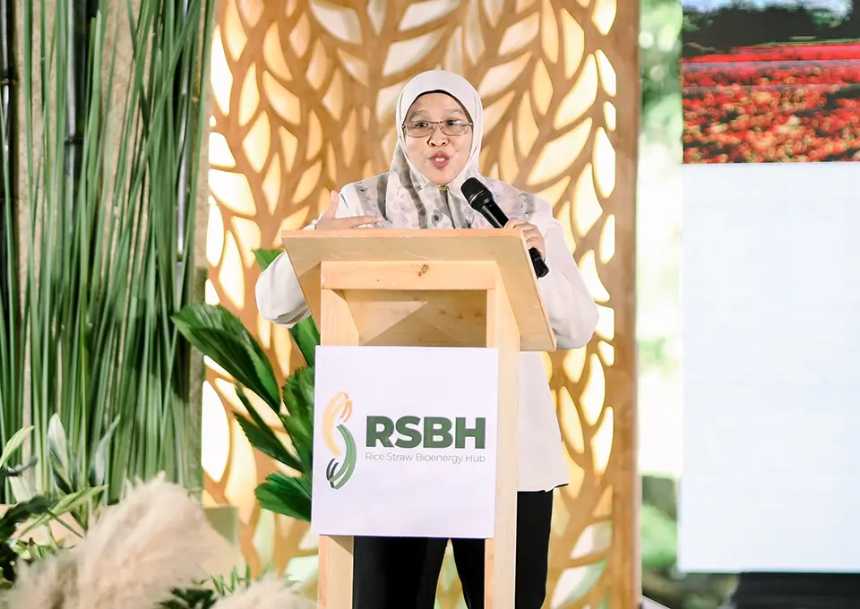Community-based rice straw management facility launched in Pila, Laguna: An avenue to promote climate-friendly rice production and rice straw management practices