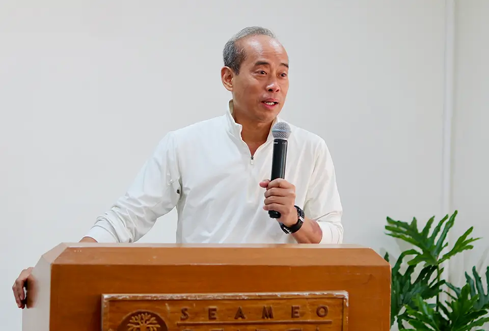 Los Baños Municipal Mayor Neil Andrew Nocon shares an inspiring message.