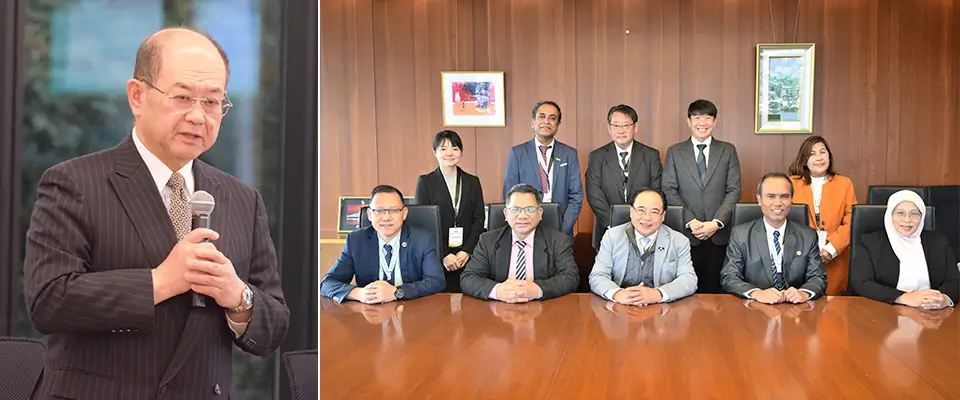 Tokyo NODAI President Prof. Dr. Fumio Eguchi welcomed the delegates  during the opening formalities.