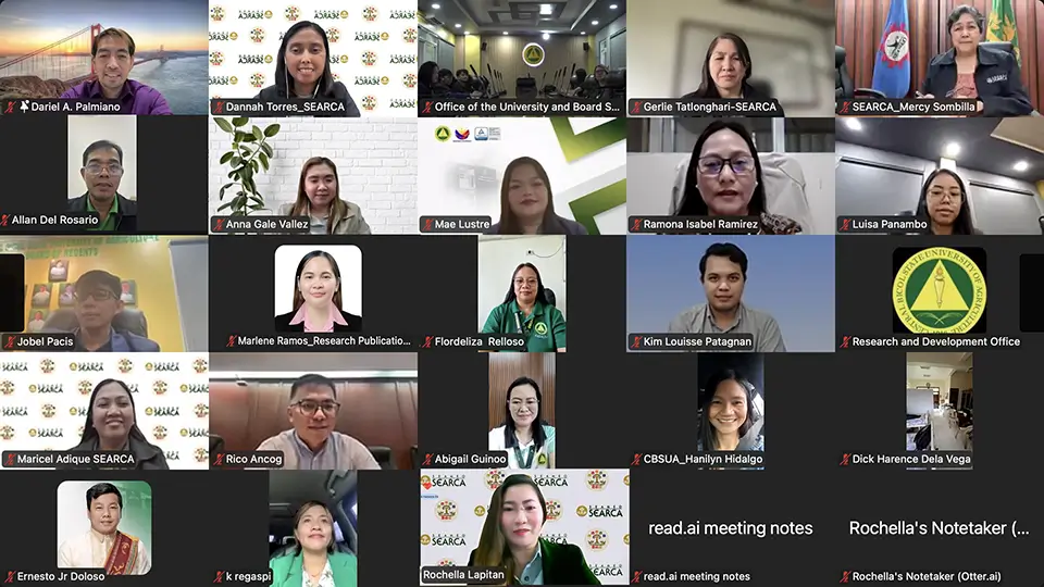 SEARCA and CBSUA sign MOA for ICEEA7–SHGBEE4 Conference 2026