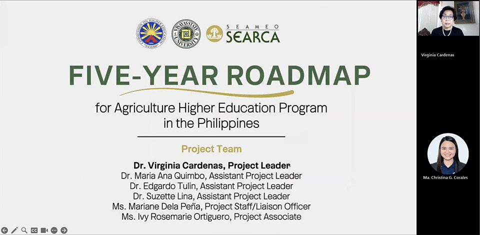 SEARCA and VSU deliver five-year roadmap to transform Philippine agriculture higher education