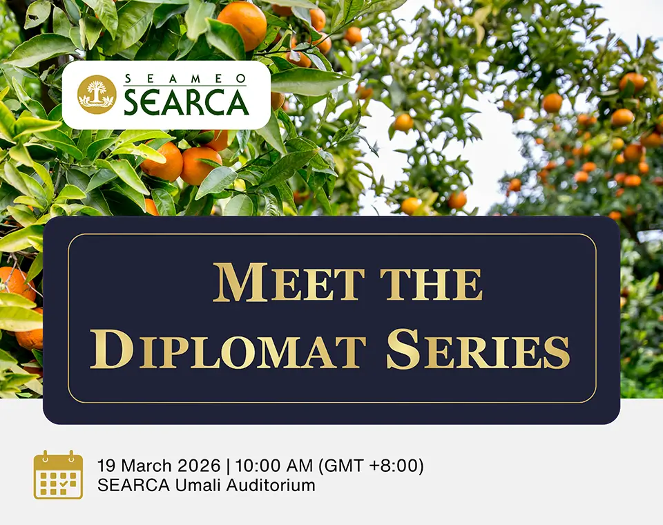 SEARCA to host Spanish Embassy officials for 2nd installment of Meet the Diplomat Series
