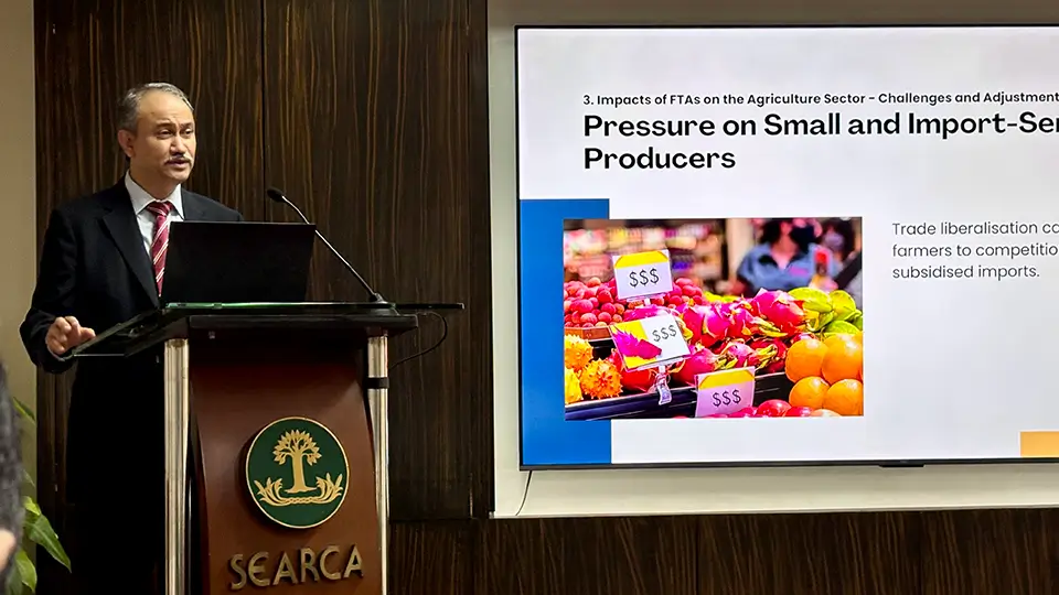 TFNet CEO highlights strategic role of FTAs in advancing agricultural development