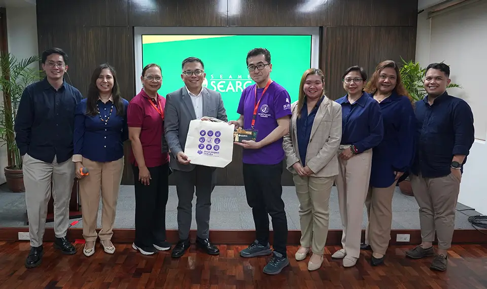 University of Tsukuba students learn SEARCA's work on sustainable agriculture