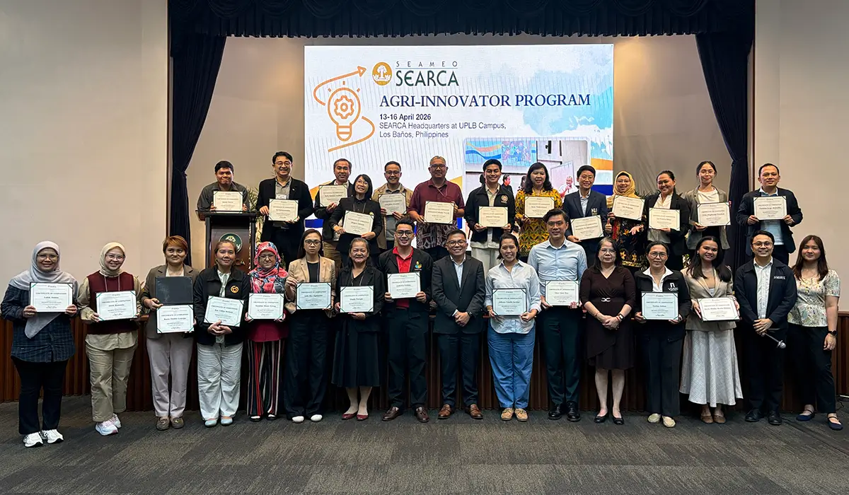 23 HEI representatives complete SEARCA's 2026 Agri-Innovator Program