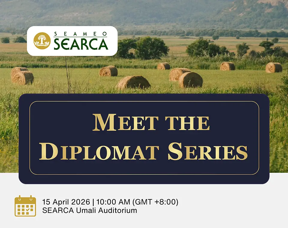EU-Philippines relations in focus at SEARCA's third Meet the Diplomat Series session