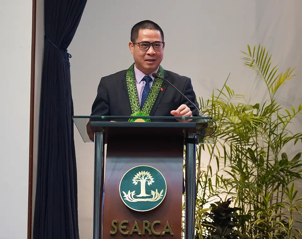 Vietnam envoy outlines agricultural transformation blueprint at SEARCA Diplomat Series