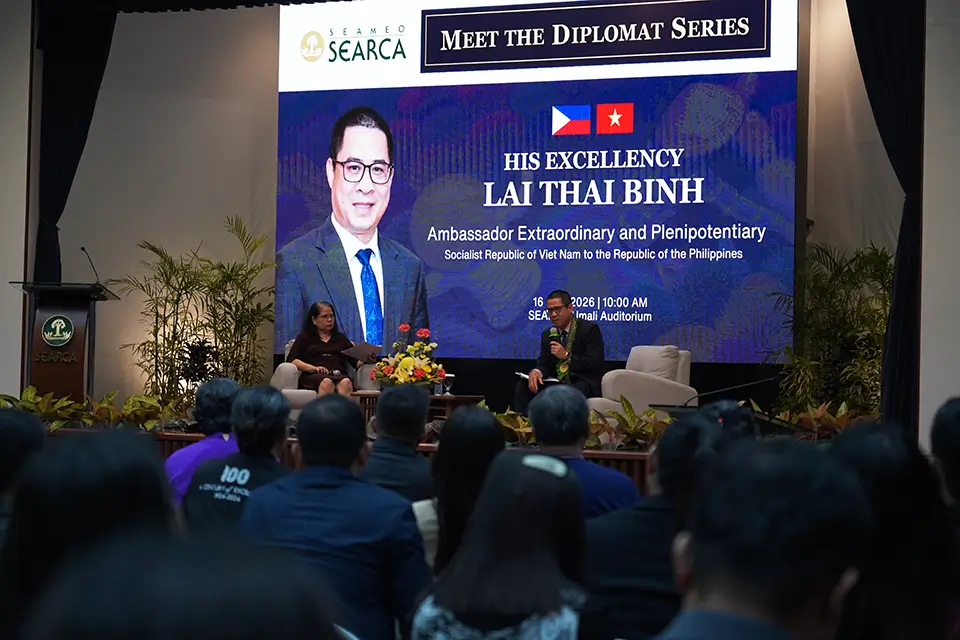 Vietnam envoy outlines agricultural transformation blueprint at SEARCA Diplomat Series