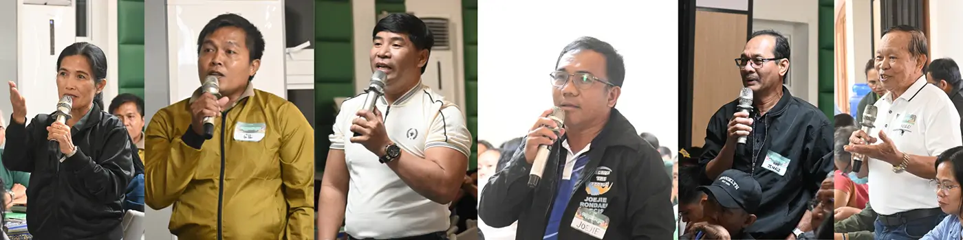Farmers and officials actively engage in shaping policy recommendations
