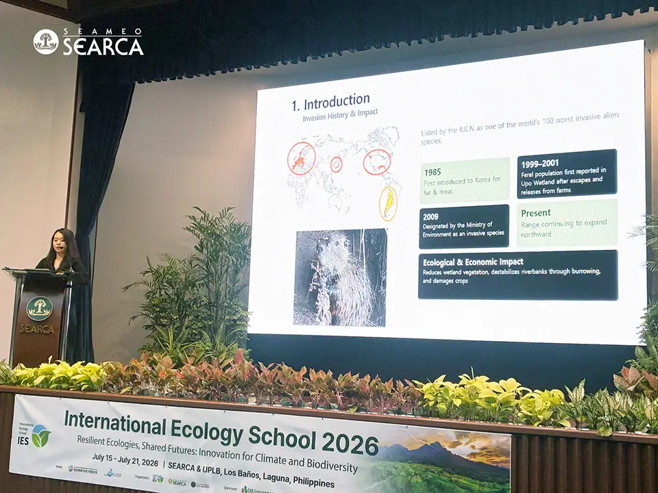 SEARCA co-hosts International Ecology School 2026 on climate resilience and biodiversity
