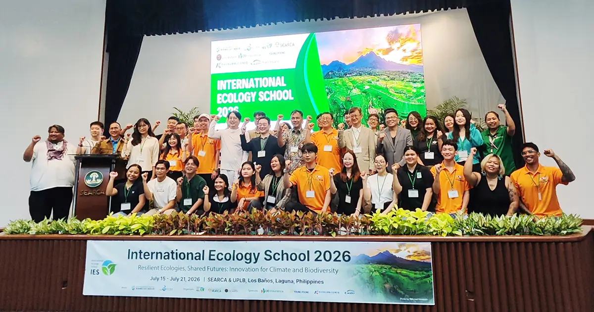 SEARCA co-hosts International Ecology School 2026 on climate resilience and biodiversity