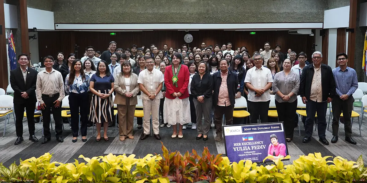 SEARCA's 5th Meet the Diplomat session explores Ukraine-Philippines agri markets, trade, and academic collaborations