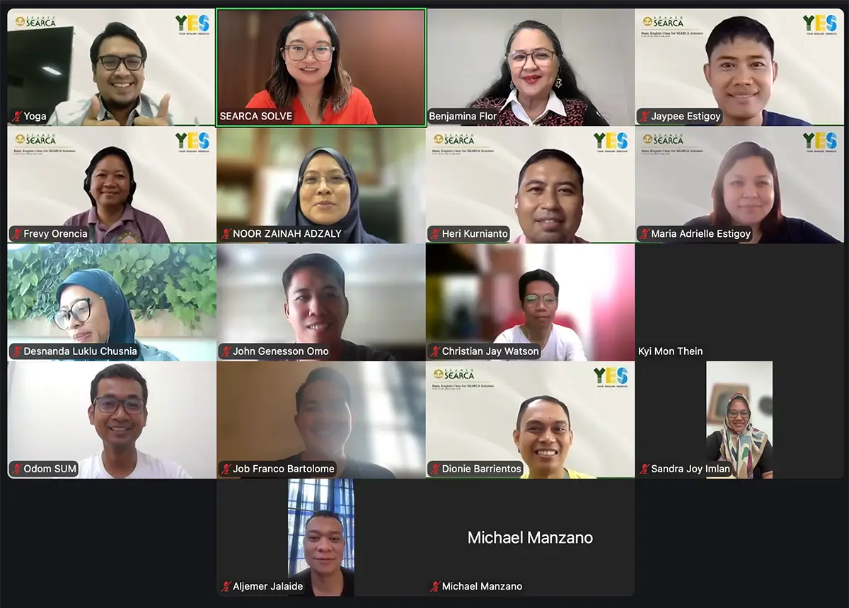 SEARCA AY 2026-2027 scholars build communication confidence through YES! sessions
