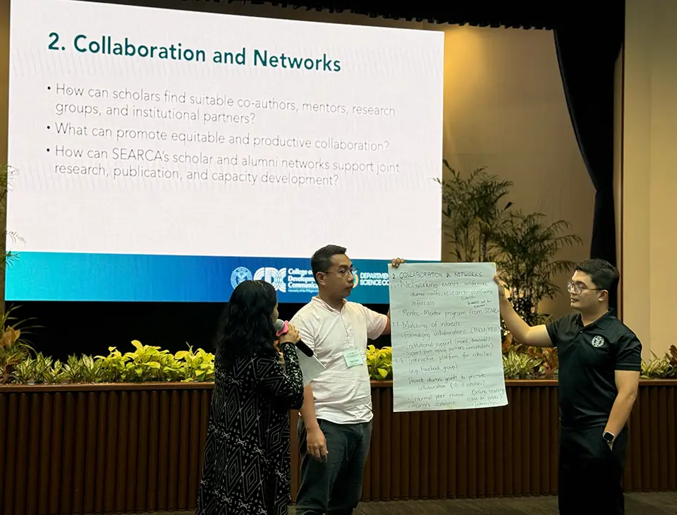 SEARCA scholars take graduate research beyond journal articles