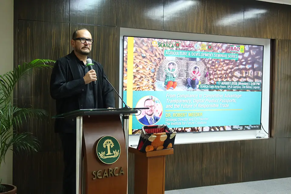 SEARCA seminar highlights supply chain transparency and digital passports