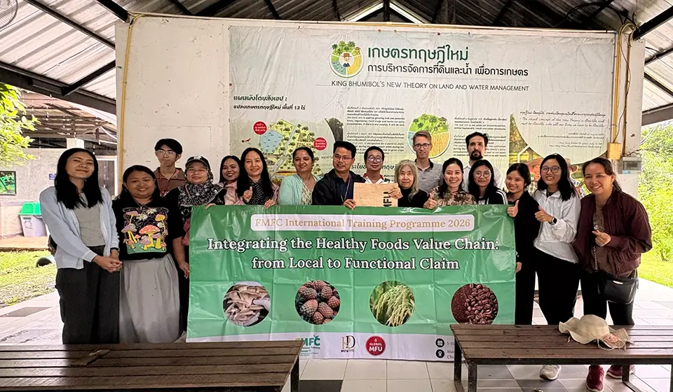 Participants visit the Huai Hong Khrai Royal Development Study Centre, where they witness the long-term impact of the integrated watershed and forest restoration initiatives launched by His Majesty King Bhumibol Adulyadej the Great (King Rama IX) over four decades ago. The project demonstrates how sustainable water and natural resource management can enhance agricultural productivity and improve rural livelihoods.