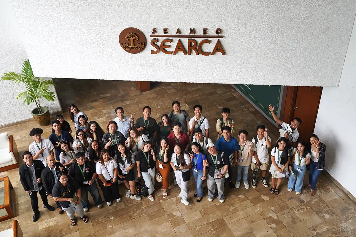 Emerging agri-leaders gain insights into SEARCA's education, research, and innovation initiatives