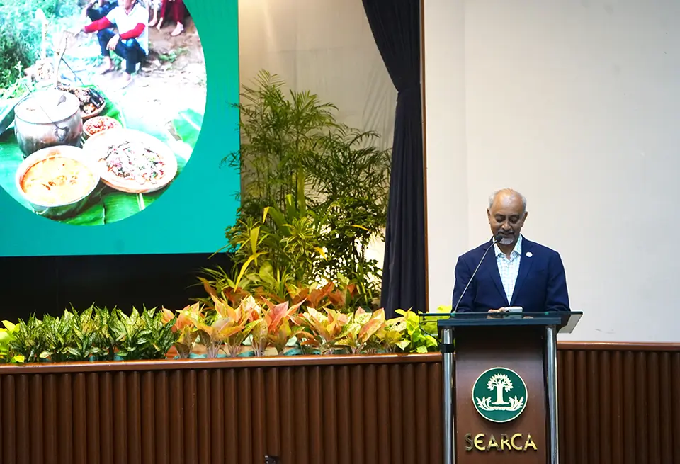 Dr. Sridhar Dharmapuri called for sustained partnerships to move agrifood systems financing in ASEAN from dialogue to concrete action.