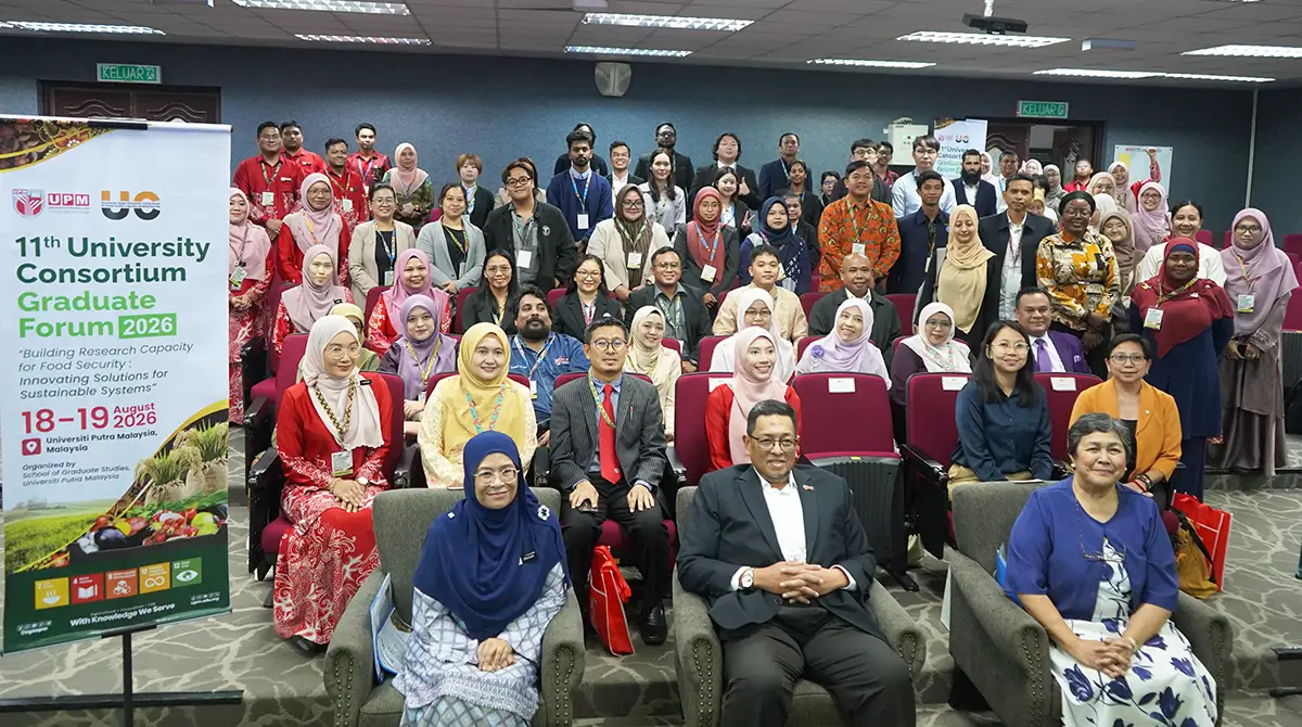 University Consortium Graduate Forum brings researchers, graduate students together to strengthen food security through innovation