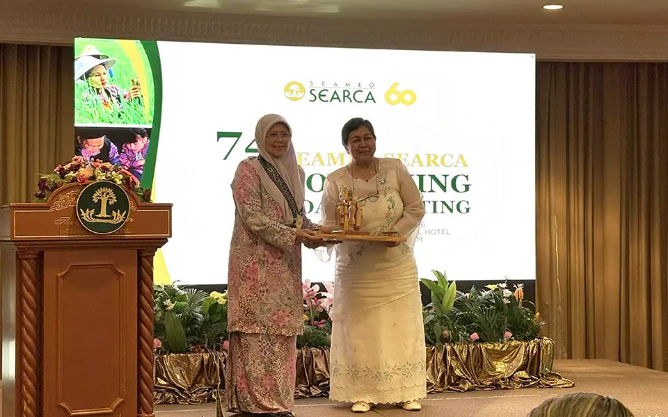 International leaders convene at SEARCA's 74th Governing Board Meeting