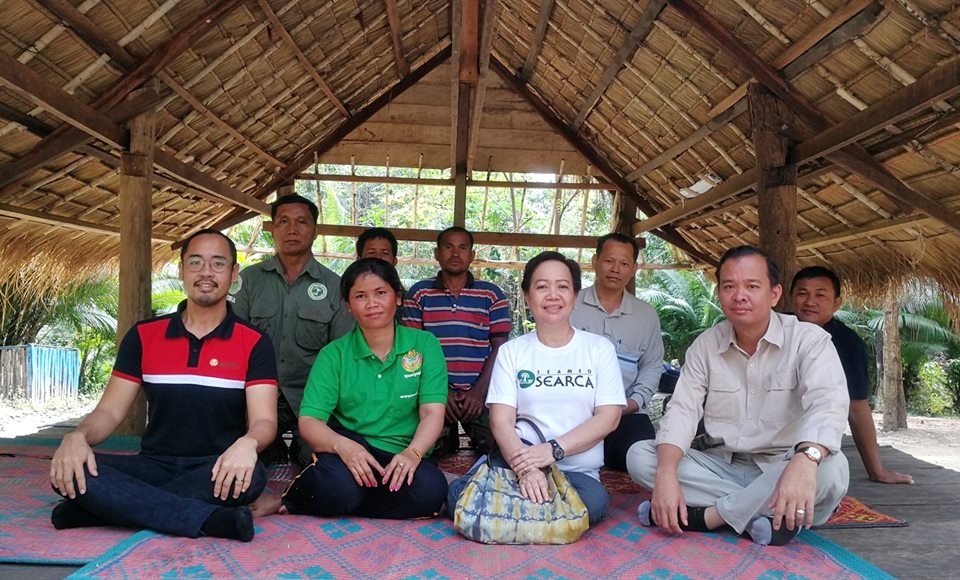 SEARCA-ASRF, the project team, and members of the Changkran Roy Community-based Ecotourism site.