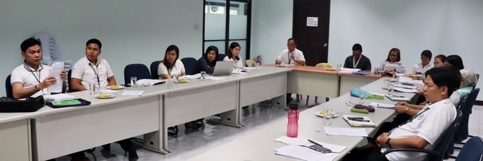 The Technical Working Group during one of the project meetings.