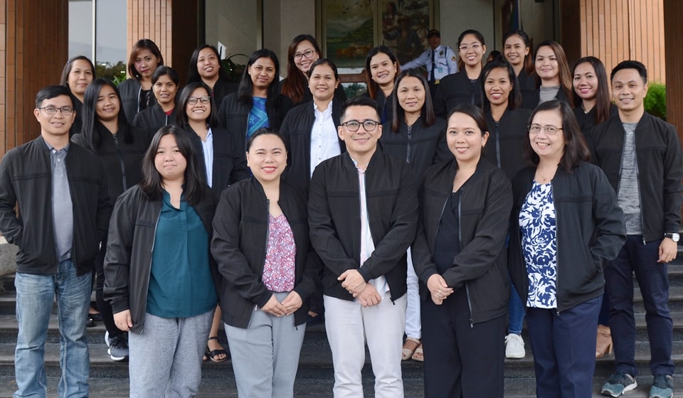 Participants and organizers of the Final Assessment and Testimonial Ceremony of the Communicating Agriculture and Fisheries Research for Inclusive and Sustainable Development (CAFRISD) course held on 5-7 August 2019 at the SEARCA Headquarters