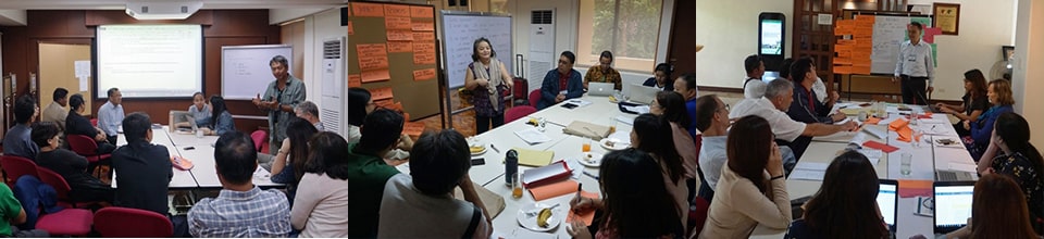 Group facilitators led the thorough discussion during the workshops at the second day of the DRR Forum