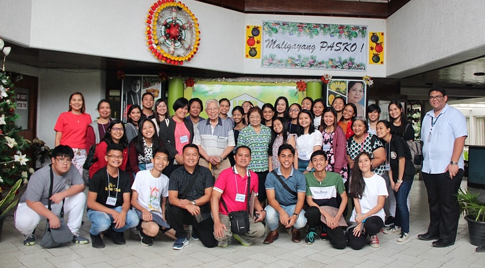 The group got to meet National Scientists, Dr. Ricardo Lantican and Dr. Dolores Ramirez during their visit to UPLB-IPB